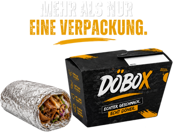 DöBox® | Moderne Dönerbox, Döner Verpackung & Take-away Box kaufen – Doebox